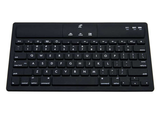 30 menit MTTR 78 Tombol Keyboard Silikon Nirkabel IP67 Bluetooth Untuk Medis